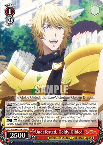 Undefeated, Goldy Gilded (EIS/SX07-041S) [The Eminence in Shadow]