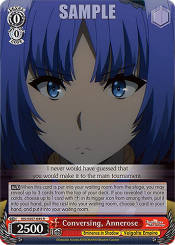 Conversing, Annerose (EIS/SX07-045) [The Eminence in Shadow]