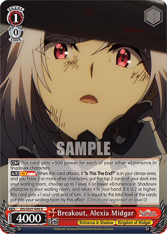 Breakout, Alexia Midgar (EIS/SX07-046) [The Eminence in Shadow]