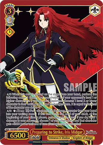 Preparing to Strike, Iris Midgar (EIS/SX07-049SSP) [The Eminence in Shadow]