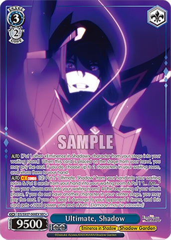 Ultimate, Shadow (EIS/SX07-068EX+) [The Eminence in Shadow]