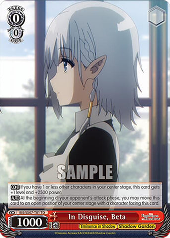 In Disguise, Beta (EIS/SX07-T01) [The Eminence in Shadow]