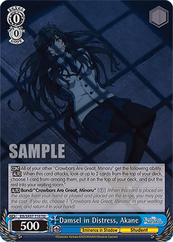 Damsel in Distress, Akane (EIS/SX07-T10) [The Eminence in Shadow]