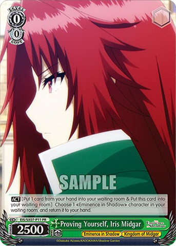 Proving Yourself, Iris Midgar (EIS/SX07-P11) [The Eminence in Shadow]