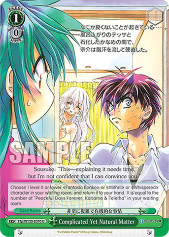 Complicated Yet Natural Matter (Ffp/W120-E070 U) [Fujimi Fantasia Bunko Vol.2]
