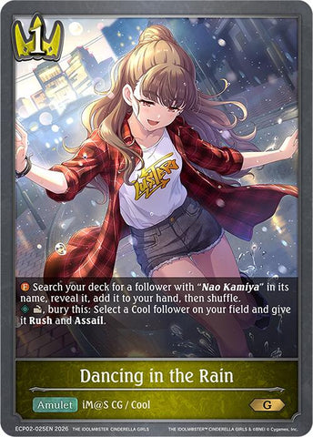 Dancing in the Rain (ECP02-025EN) [THE IDOLM@STER CINDERELLA GIRLS EX Crossover Set]