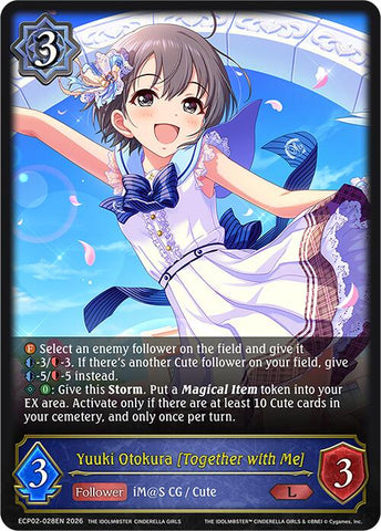 Yuuki Otokura [Together with Me] (ECP02-028EN) [THE IDOLM@STER CINDERELLA GIRLS EX Crossover Set]