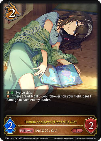 Fumika Sagisawa [Cinderella Girl] (ECP02-037EN) [THE IDOLM@STER CINDERELLA GIRLS EX Crossover Set]