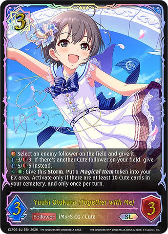 Yuuki Otokura [Together with Me] (ECP02-SL15EN) [THE IDOLM@STER CINDERELLA GIRLS EX Crossover Set]
