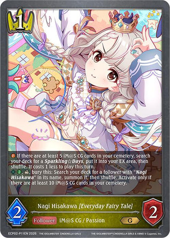 Nagi Hisakawa [Everyday Fairy Tale] - P11EN (Foil) (ECP02-P11EN) [THE IDOLM@STER CINDERELLA GIRLS EX Crossover Set]