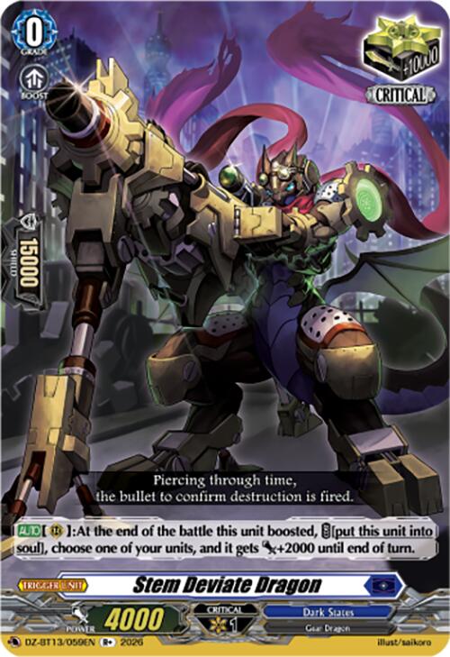 Stem Deviate Dragon (DZ-BT13/059EN) [Parallactic Clash]