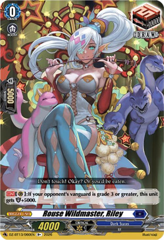 Rouse Wildmaster, Riley (DZ-BT13/060EN) [Parallactic Clash]