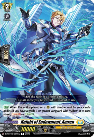 Knight of Endowment, Amren (DZ-BT13/090EN) [Parallactic Clash]
