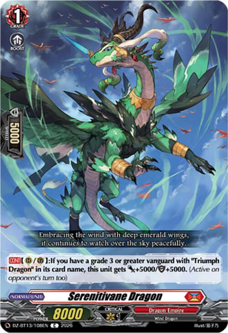 Serenitivane Dragon (DZ-BT13/108EN) [Parallactic Clash]