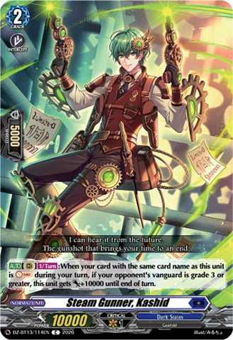 Steam Gunner, Kashid (DZ-BT13/114EN) [Parallactic Clash]