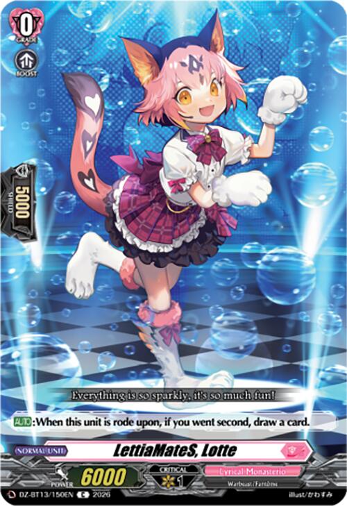 LettiaMateS, Lotte (DZ-BT13/150EN) [Parallactic Clash]