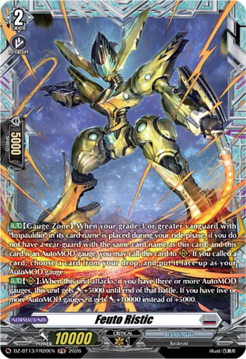 Feuto Ristic (DZ-BT13/FR20EN) [Parallactic Clash]