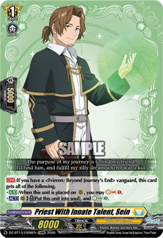Priest With Innate Talent, Sein (DZ-BT13/EX08EN) [Parallactic Clash]