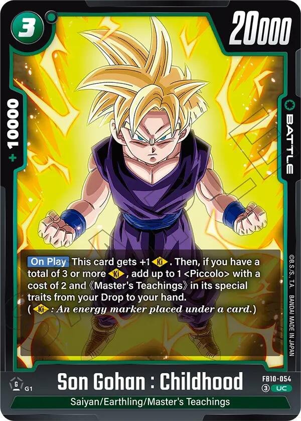 Son Gohan : Childhood (FB10-054) [Cross Force]
