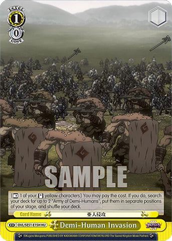 Demi-Human Invasion (OVL/SE51-E15H HU) [Nazarick: Tomb of the Undead Vol.3 Extra Booster]