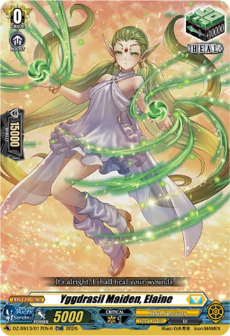 Yggdrasil Maiden, Elaine (TDR) (DZ-SS13/017EN-R) [Blaster Blade Start Deck]