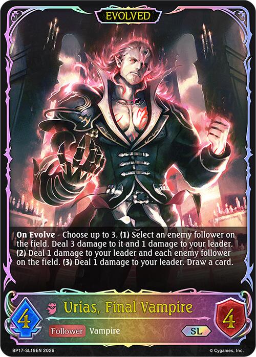 Urias, Final Vampire (Evolved) (BP17-SL19EN) [Convergent Destinies]