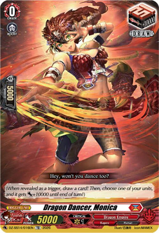 Dragon Dancer, Monica (DZ-SS14/016EN) [Dragonic Overlord Start Deck]