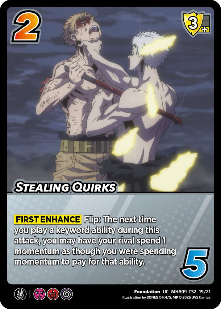 Stealing Quirks [Challenger Series: My Hero Academia - Final Battle]