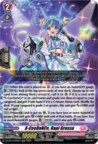 X-CeeDaNCe, Rapi Grossa (DZ-BT14/042EN) [Envoys of the Crimson Moon]