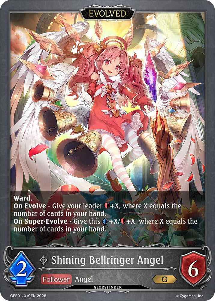 Shining Bellringer Angel (Evolved) (GFE01-019EN) [Gloryfinder Events]
