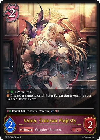 Vania, Crimson Majesty (BP18-080EN) [Neometropolis]