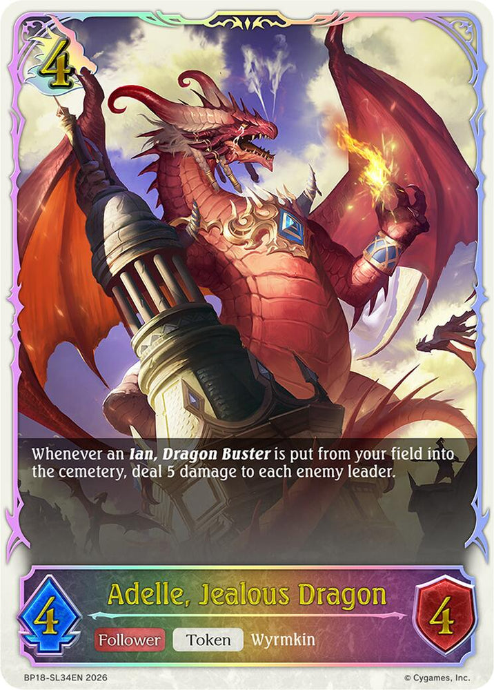 Adelle, Jealous Dragon (BP18-SL34EN) [Neometropolis]