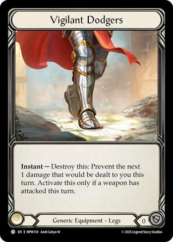 Vigilant Dodgers [MPW139] (Mastery Pack Warrior)  Cold Foil