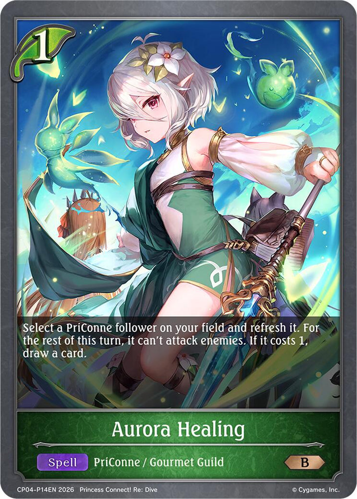 Aurora Healing - P14EN (Foil) (CP04-P14EN) [Princess Connect! Re: Dive]