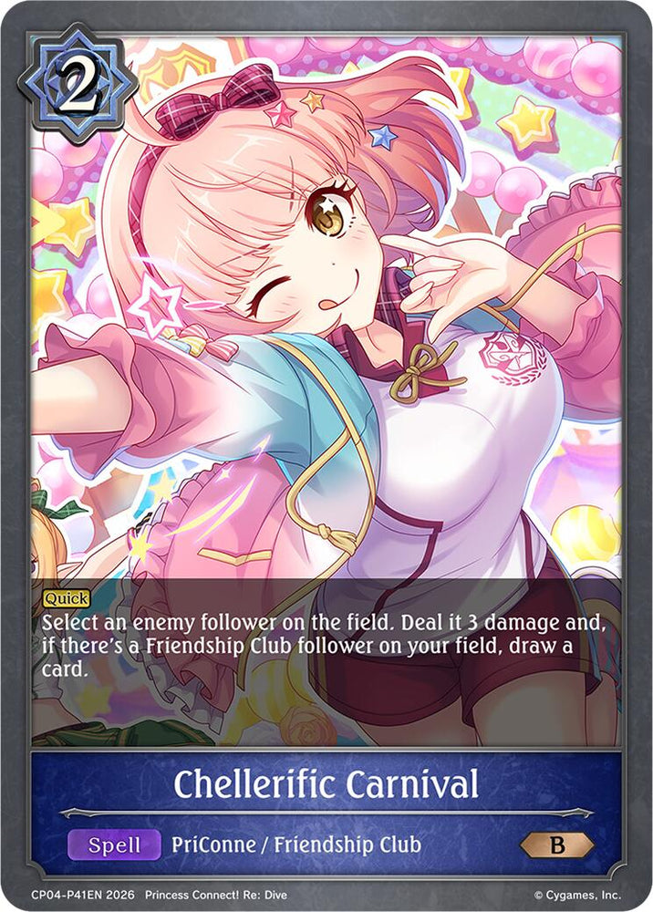 Chellerific Carnival - P41EN (Foil) (CP04-P41EN) [Princess Connect! Re: Dive]