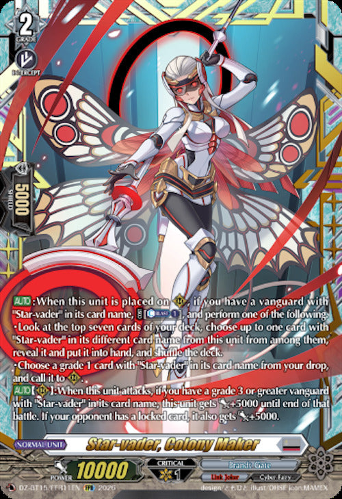 Star-vader, Colony Maker (DZ-BT15/FFR11EN) [Strike of Illusionary Shadows]