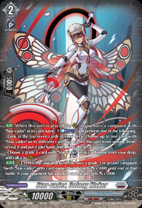 Star-vader, Colony Maker (DZ-BT15/SR19EN) [Strike of Illusionary Shadows]