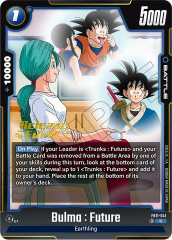 Bulma : Future (FB11-041) [Brightness of Hope Release Event Cards]