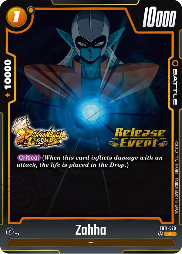 Zahha (FB11-078) [Brightness of Hope Release Event Cards]