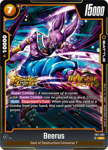 Beerus (FB11-093) [Brightness of Hope Release Event Cards]