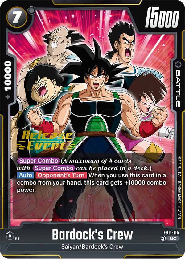 Bardock's Crew (FB11-115) [Brightness of Hope Release Event Cards]