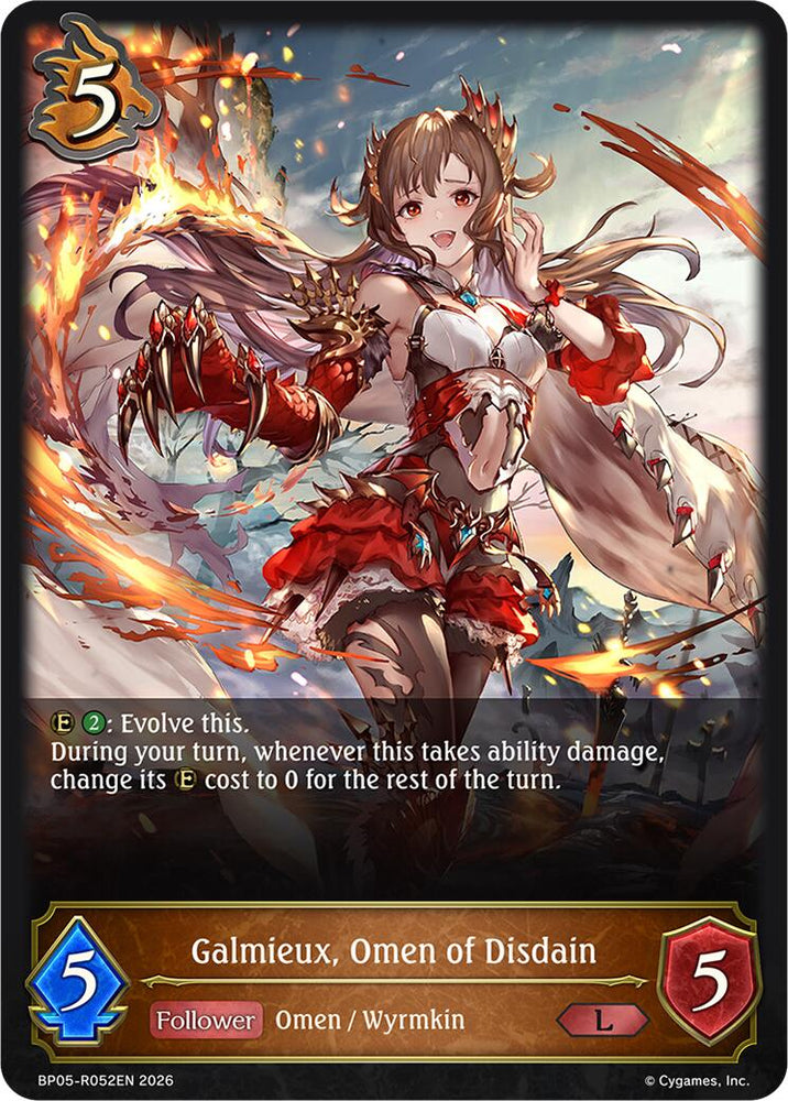 Galmieux, Omen of Disdain (BP05-R052EN) [Eightfold Retribution]