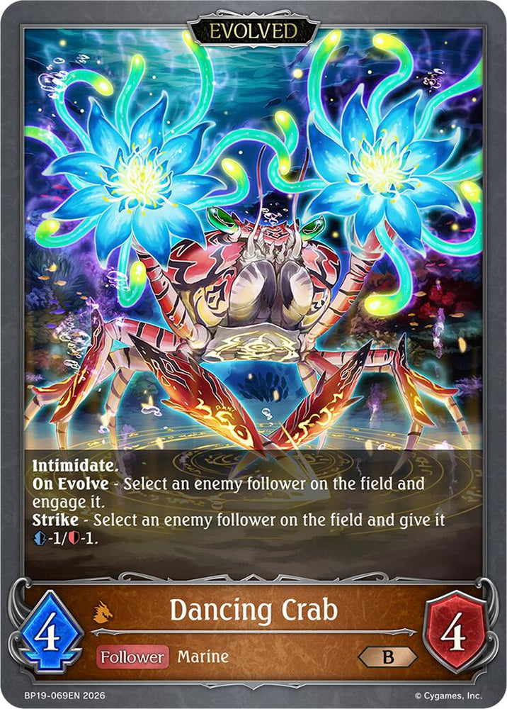 Dancing Crab (Evolved) (BP19-069EN) [Eightfold Retribution]
