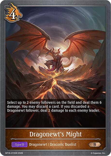 Dragonewt's Might (BP19-072EN) [Eightfold Retribution]