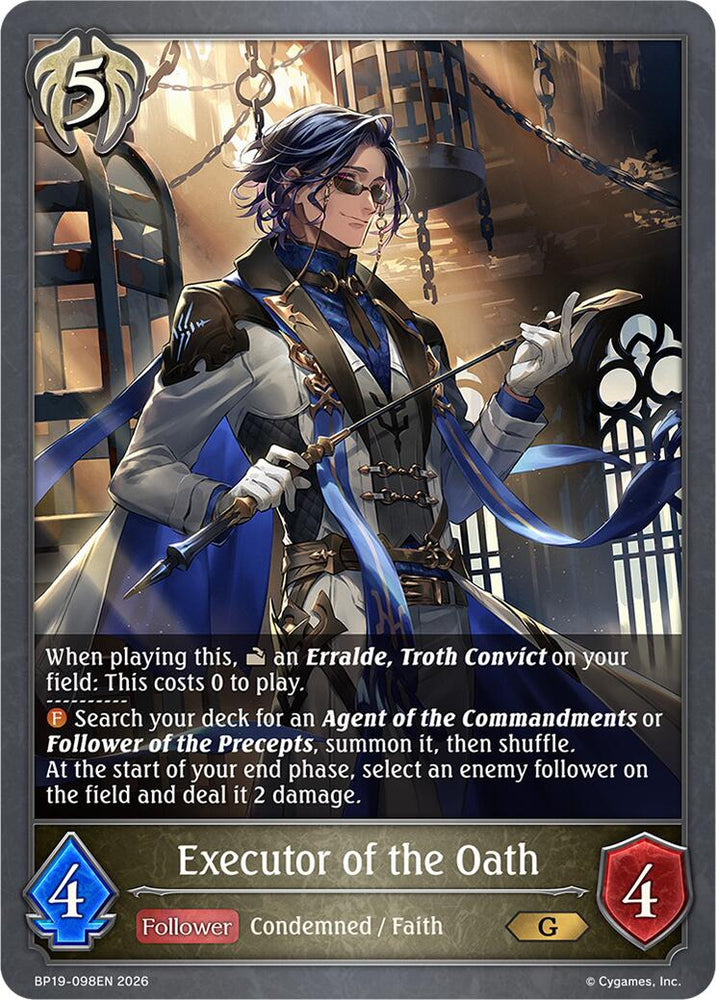 Executor of the Oath (BP19-098EN) [Eightfold Retribution]