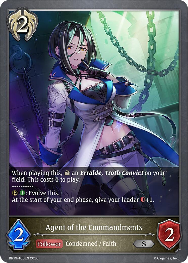 Agent of the Commandments (BP19-100EN) [Eightfold Retribution]