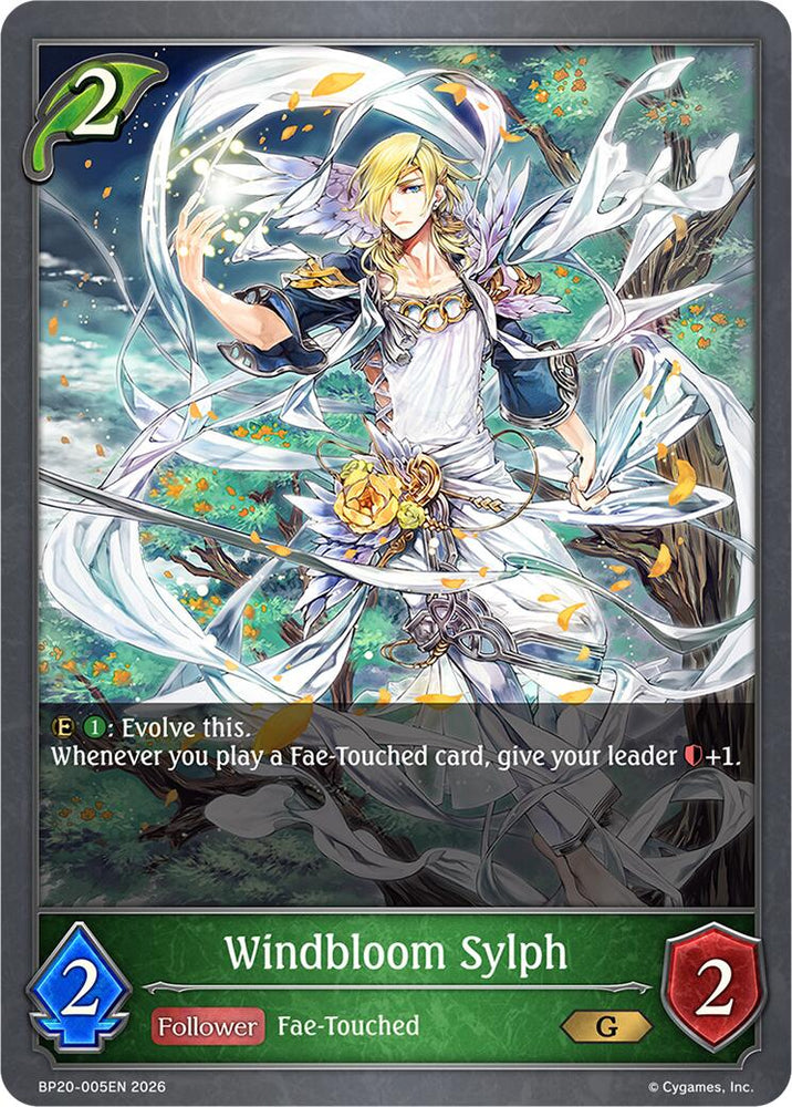 Windbloom Sylph (BP20-005EN) [Omens and Heirs]