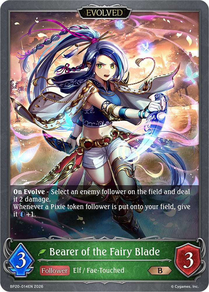 Bearer of the Fairy Blade (Evolved) (BP20-014EN) [Omens and Heirs]