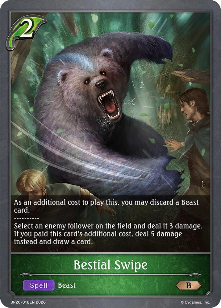 Bestial Swipe (BP20-018EN) [Omens and Heirs]