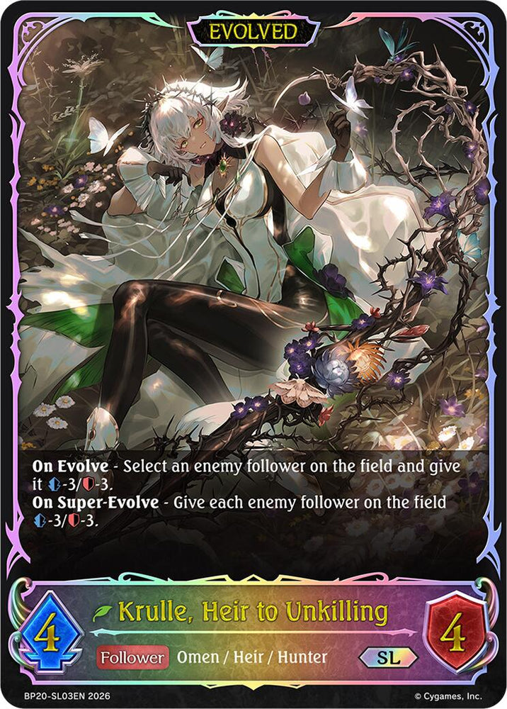 Krulle, Heir to Unkilling (Evolved) (BP20-SL03EN) [Omens and Heirs]